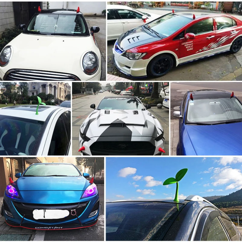 Автомобильные аксессуары интерьерные автомобильные 3D наклейки милые Креативные