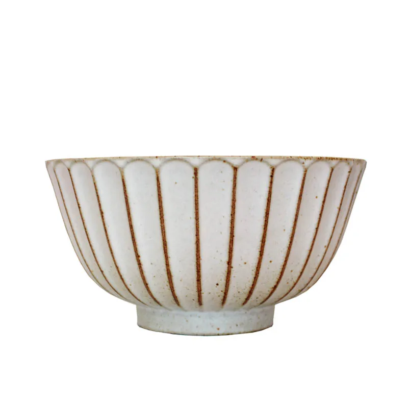 

Creative personality handmade ramen bowl simple solid color home rice bowl salad noodle bowl large dumpling bowl LB71607
