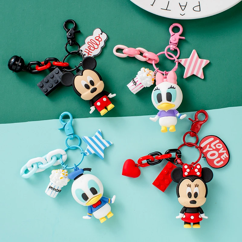 Брелок с героями мультфильма Микки Маус Минни Дональд Дак | Игрушки и хобби