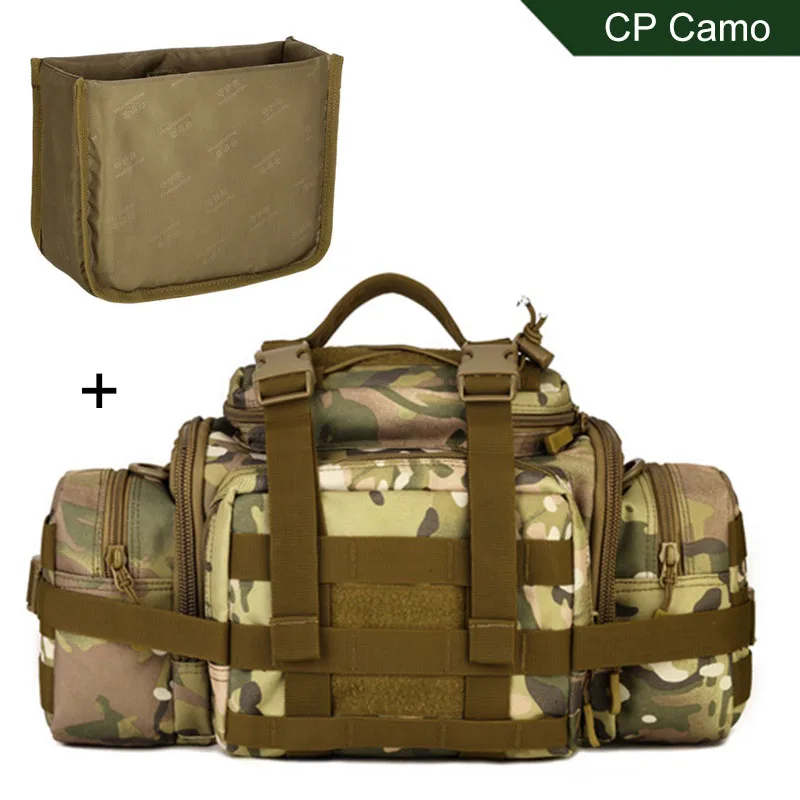 CP and Camera bag Molle военные поясные сумки Сумка для фотоаппарата/Чехол поясная сумка ремень тактика большой Shouder assase Кемпинг пакет Спорт на открытом воздухе камера XA573WA - Цвет: CP and Camera bag