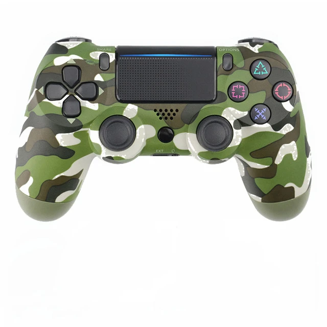 Green Camouflage Kpay беспроводной контроллер Bluetooth 4,0 двойной шок джойстик геймпады для playstation 4 PS4 Геймпад PS4 версия 2 поддержка ПК - Цвет: Green Camouflage