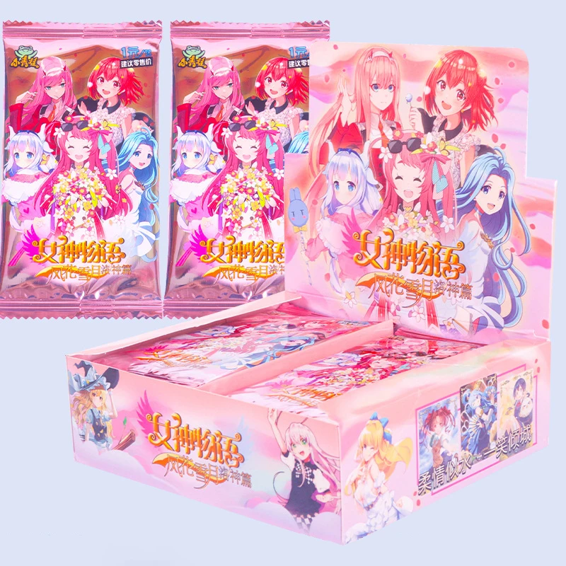 Карта аниме История богини для девочек настольная игрушка унисекс в японском