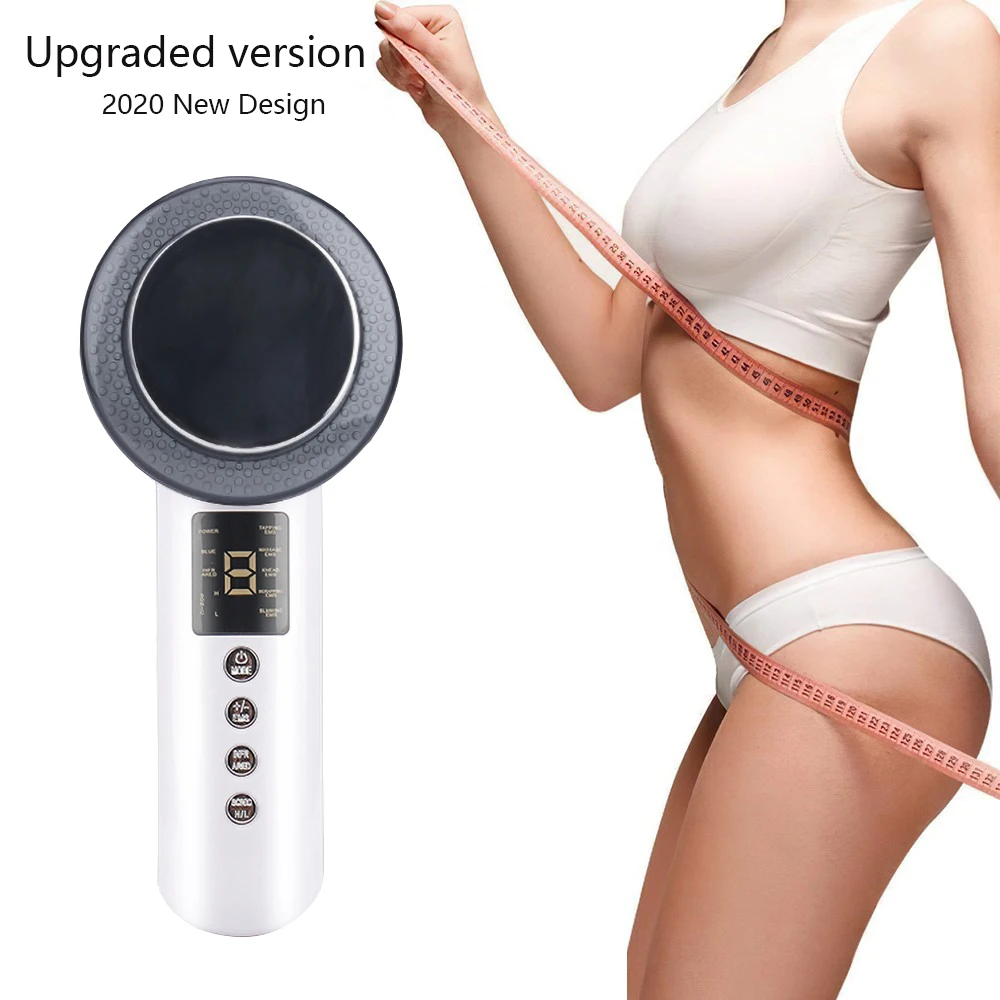 Three-in-one Slimming Instrument LED Beauty Instrument EMS Micro-current Ultrasound Cavitation Slimming Machine Skin Care Tools
