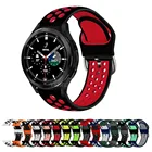 Ремешок двухцветный для Samsung Galaxy Watch 4 Classic, браслет для Samsung Galaxy Watch 4 44 мм 40 мм, 20 мм