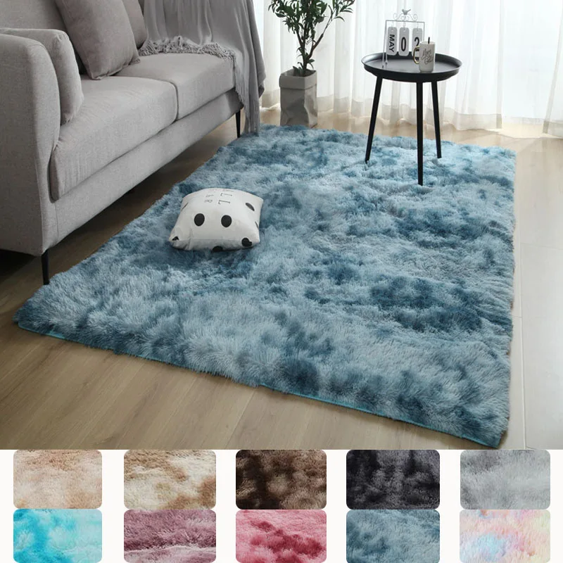 Лох ковер для гостиной плюшевый дет пушистый напольный ковры окна прикроватный