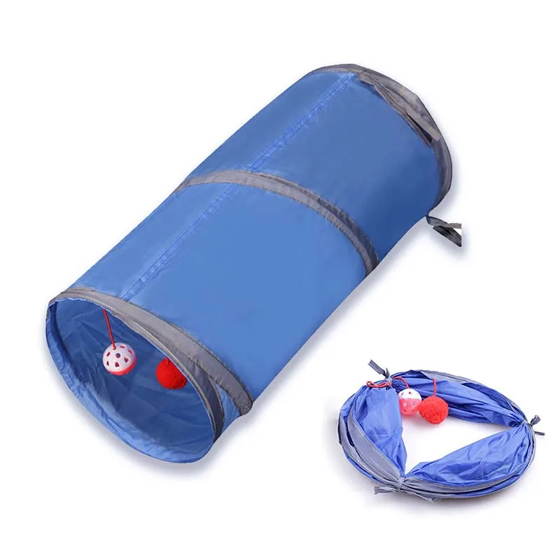 

Pet Combination Cat Tunnel Game Channel Collapsible Kitten Puppy Ferrets Rabbit Toys Play Dog Tunnel Tubes Play Toy Dropship
