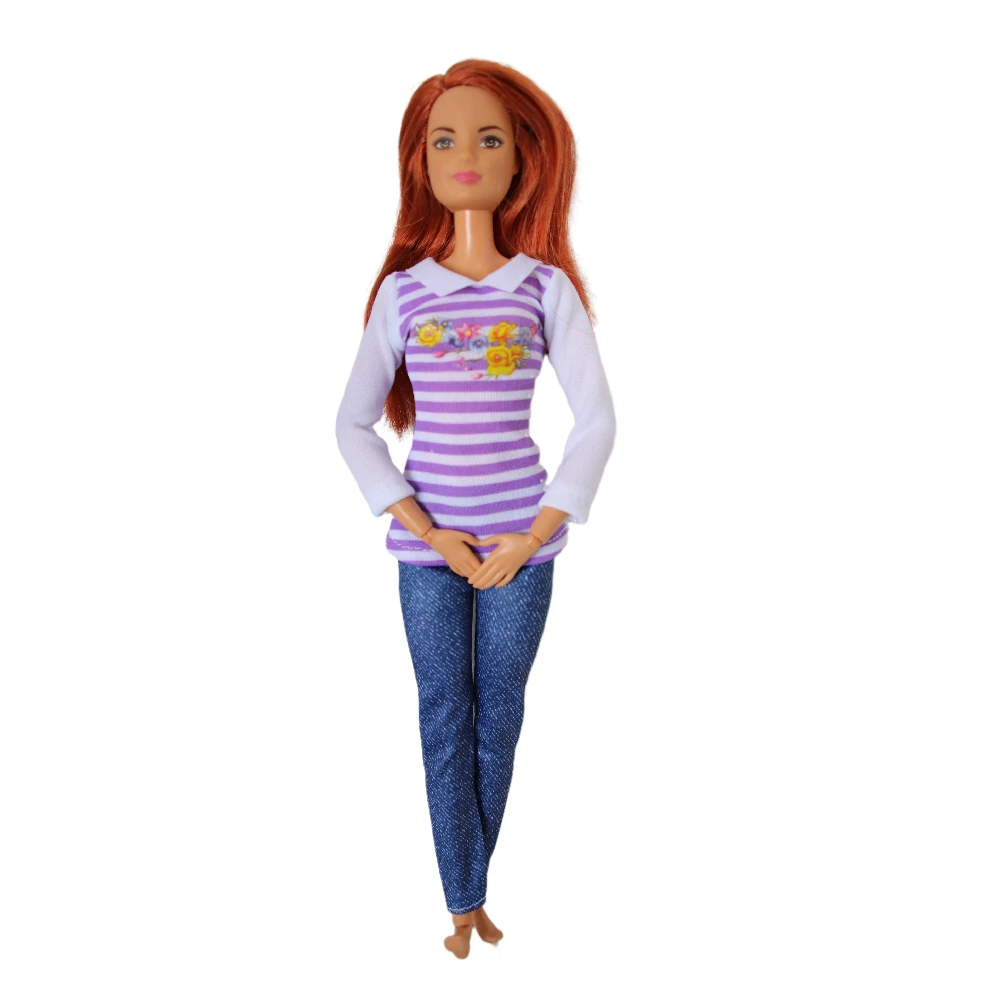 

Summer Fashion Outfit Set for Barbie 30cm BJD FR SD Doll Dress Clothes Dollhouse Roll Play Accessories