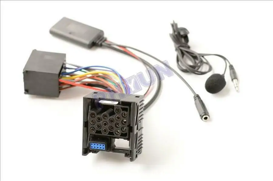 

Radio Bluetooth AUX IN Cable Adapter W/ Microphone For BMW E46 3 Series CD RADIO 2002+