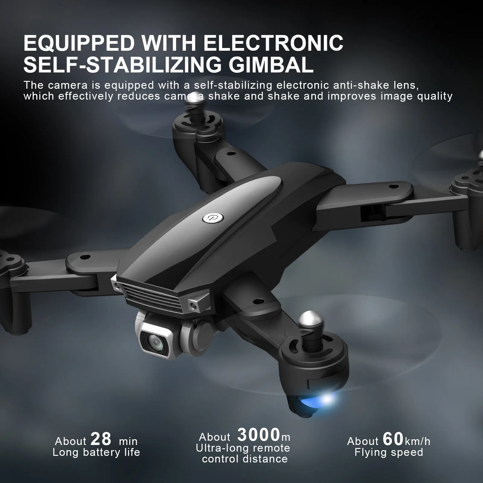 Складной Дрон с дистанционным управлением 5G WI FI FPV GPS 6K HD Камера бесщеточный мотор