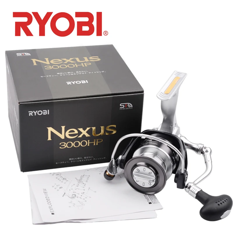 Рыболовные спиннинговые Катушки RYOBI NEXUS HP 2000/3000/4000 4 + 1BB передаточное число 5 0: 1/5.1:1