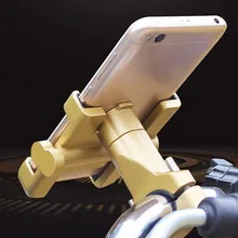 Bicycle Aluminum Alloy Bike Phone Holder Mobile Cellphone Holder Motorcycle Suporte Celular For iPhone Samsung Xiaomi