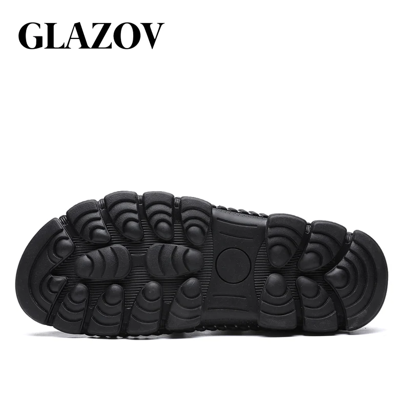GLAZOV/Мужская обувь из натуральной кожи удобная мужская повседневная Chaussures
