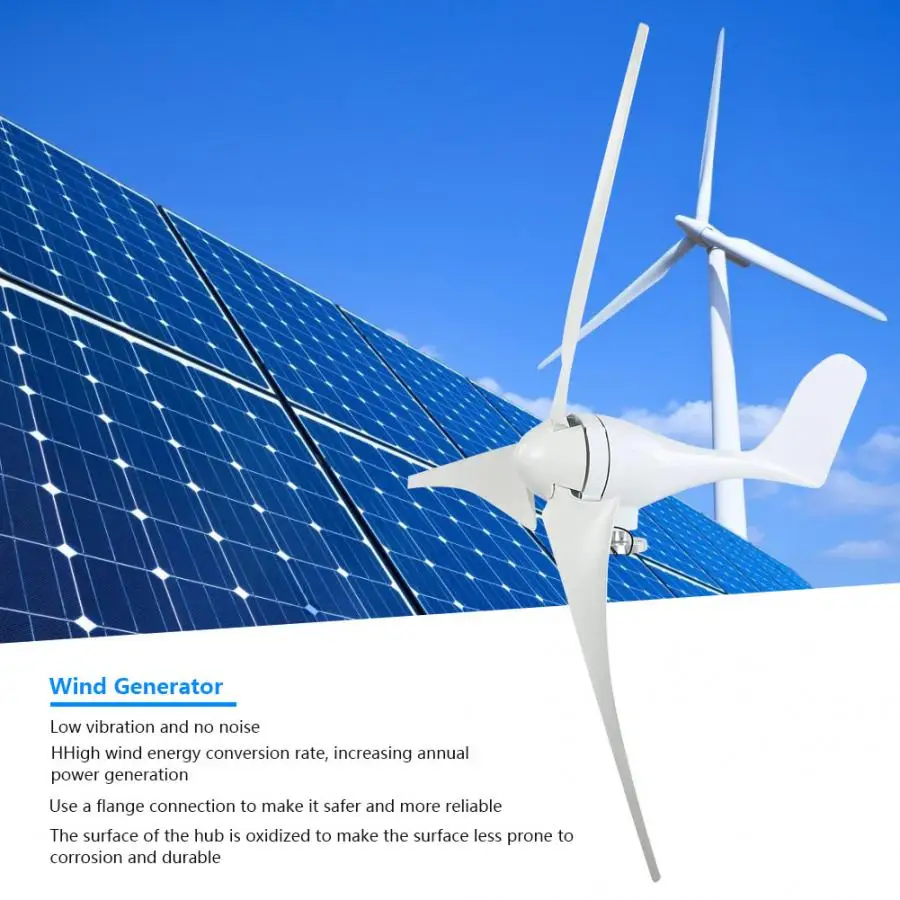 Ветряной генератор ветряная турбина 300 Вт 3 шт. 630 мм нейлоновые ветряные лопасти