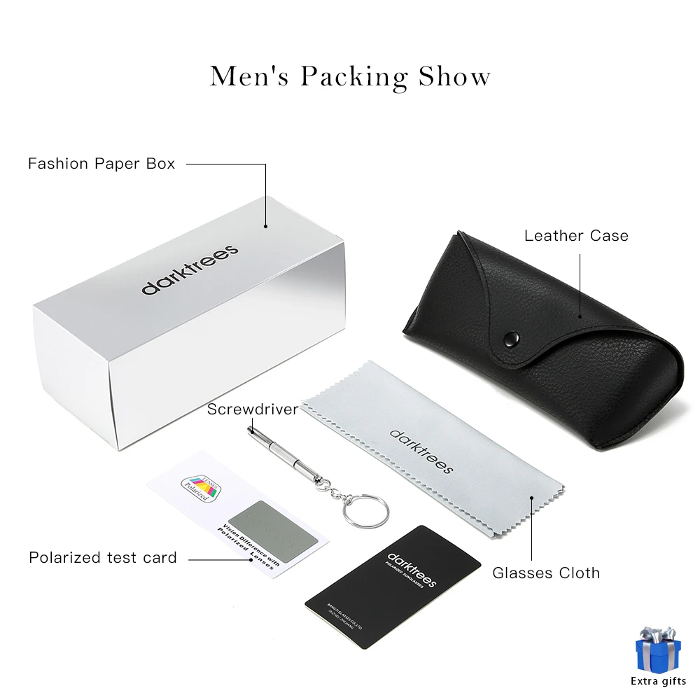 

darktrees Stylish Fashion Traveling Driving Sunglasses Shades For Men\Women, Polarized, 100% UV400 protection