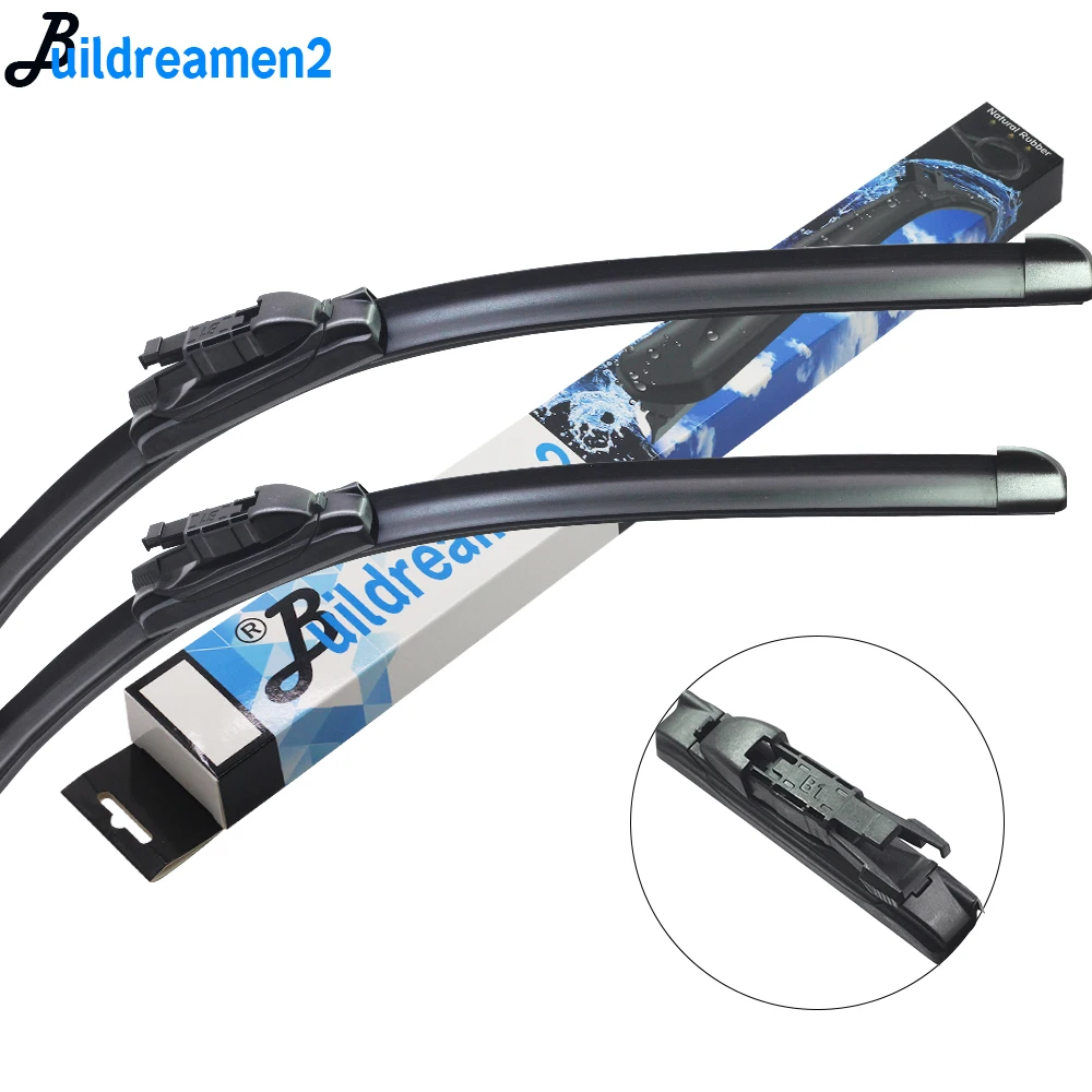 Щетка стеклоочистителя Buildreamen2 резиновая щетка для 2000-2008 Peugeot 307 подходит