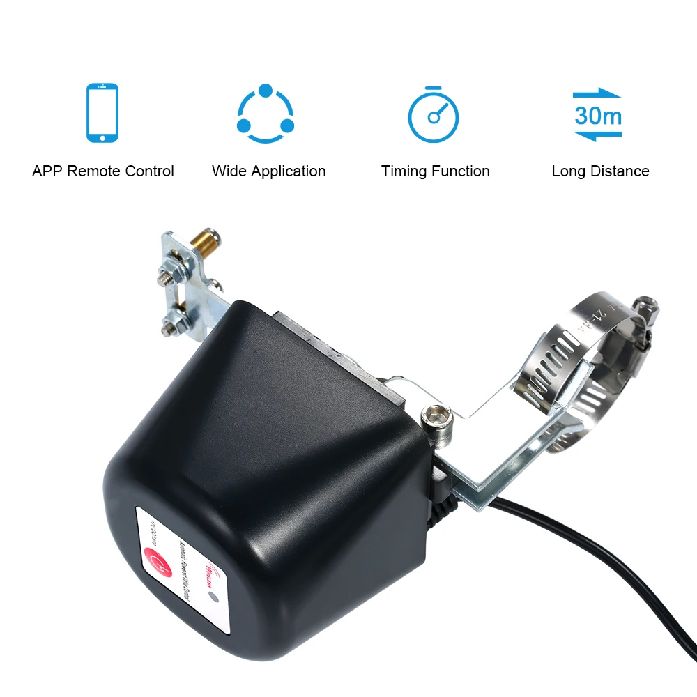 Контроллер Wofea Tuya Wi-Fi Bluetooth автоматическое отключение Совместимость с Alexa Google