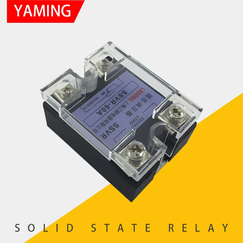 

Single-phase Solid State Relay Voltage Regulator SSVR-60A
