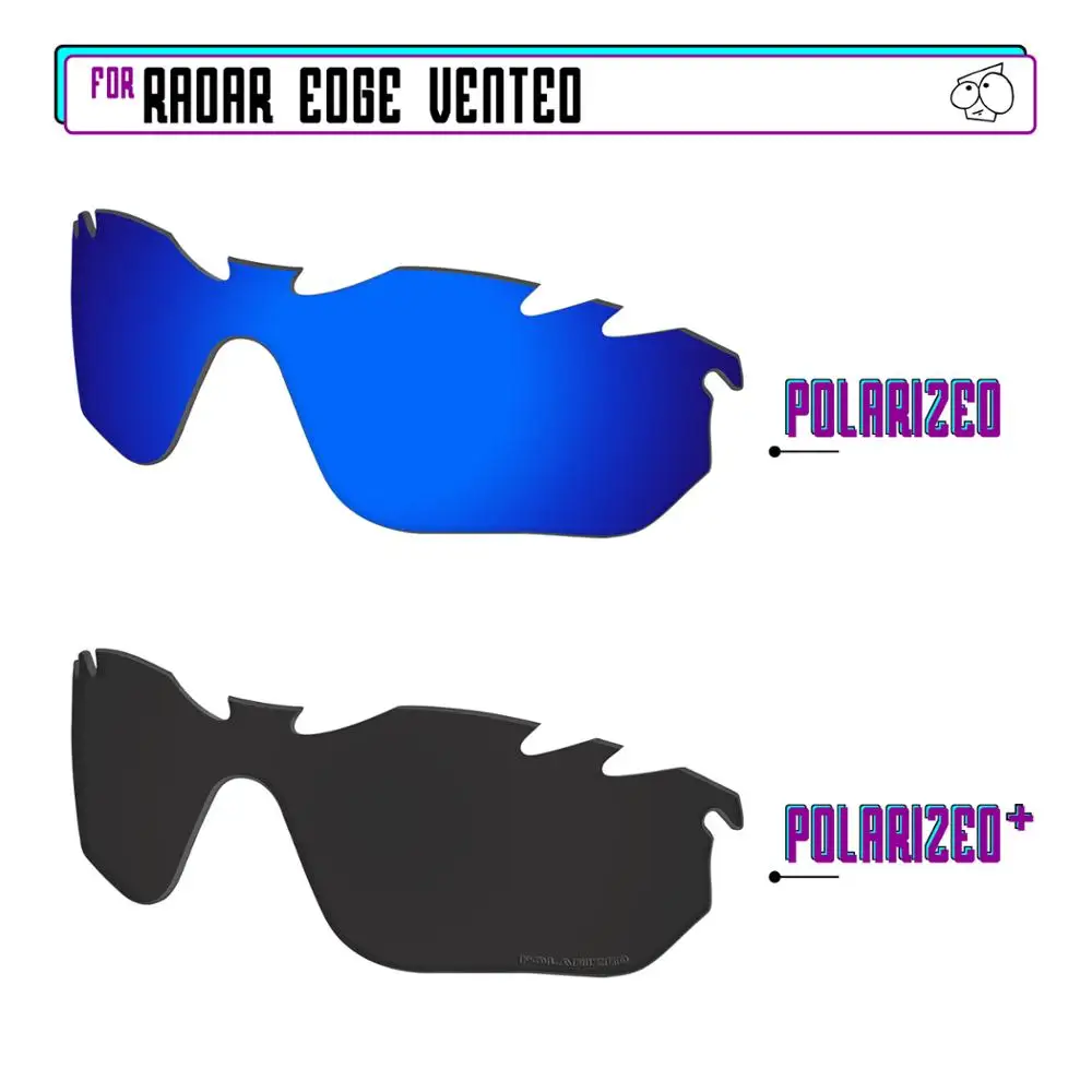 

Поляризованные Сменные линзы EZReplace для солнцезащитных очков Oakley с оправой-черный P Plus-Navy P