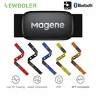 Датчик сердечного ритма Magene H64, нагрудный ремень ANT + и Bluetooth, беспроводной фитнес-браслет для отслеживания сердечного ритма