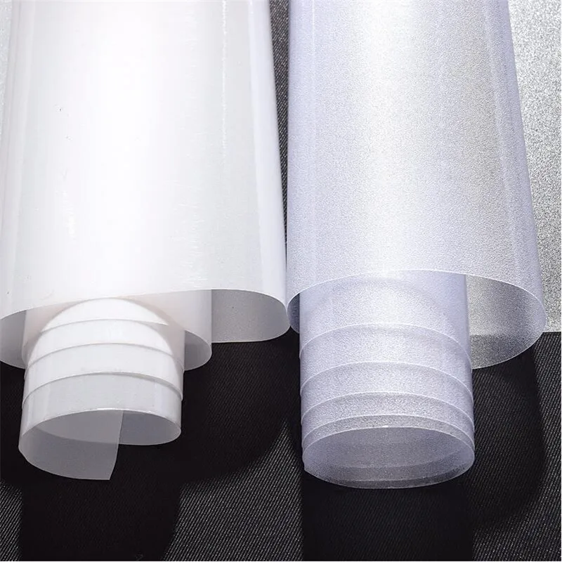 

Non Adhesive Frosted Decorative Window Film Static Cling Window Stickers For Privacy Protection Anti Uv Heat Control For Home