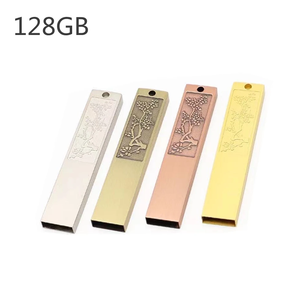 

Metal USB Flash Drive 32GB 16GB 64GB 128GB Pen Drive Waterproof U Disk Memoria USB Stick