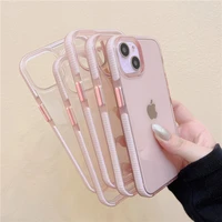 transparent shockproof case for iphone 13 13pro max clear protective bumper cover for iphone 13 13mini case back cover
