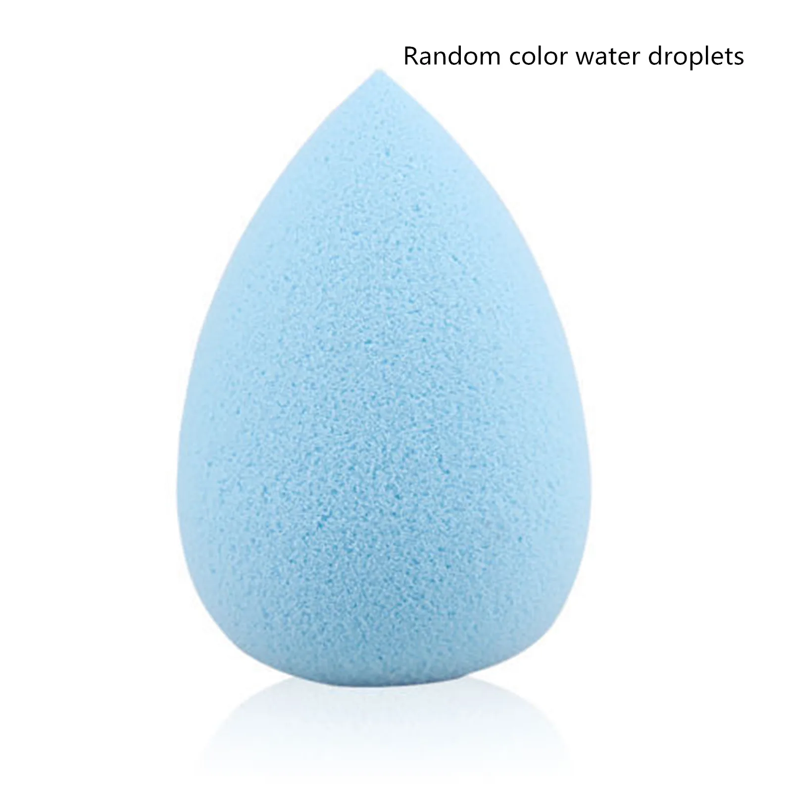 Random water droplet 1 шт. основных продуктов для макияжа спонж и спонж косметическая пудра гладкая косметическая губка косметические инструменты спонж для макияжа - Цвет: Random water droplet