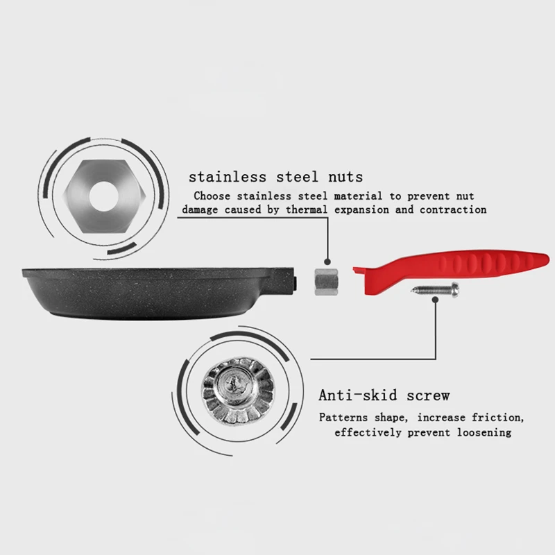 Высококачественная сковорода для стейка медицинская каменная антипригарная