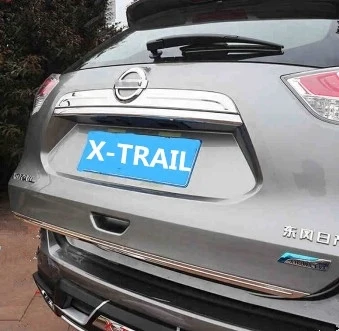 For Nissan x trail Accessories Door Sticker Stainless Steel Tail Trim for x-trail t32 Car-Styling 2014 2015 2016 2017 2019 | Автомобили и