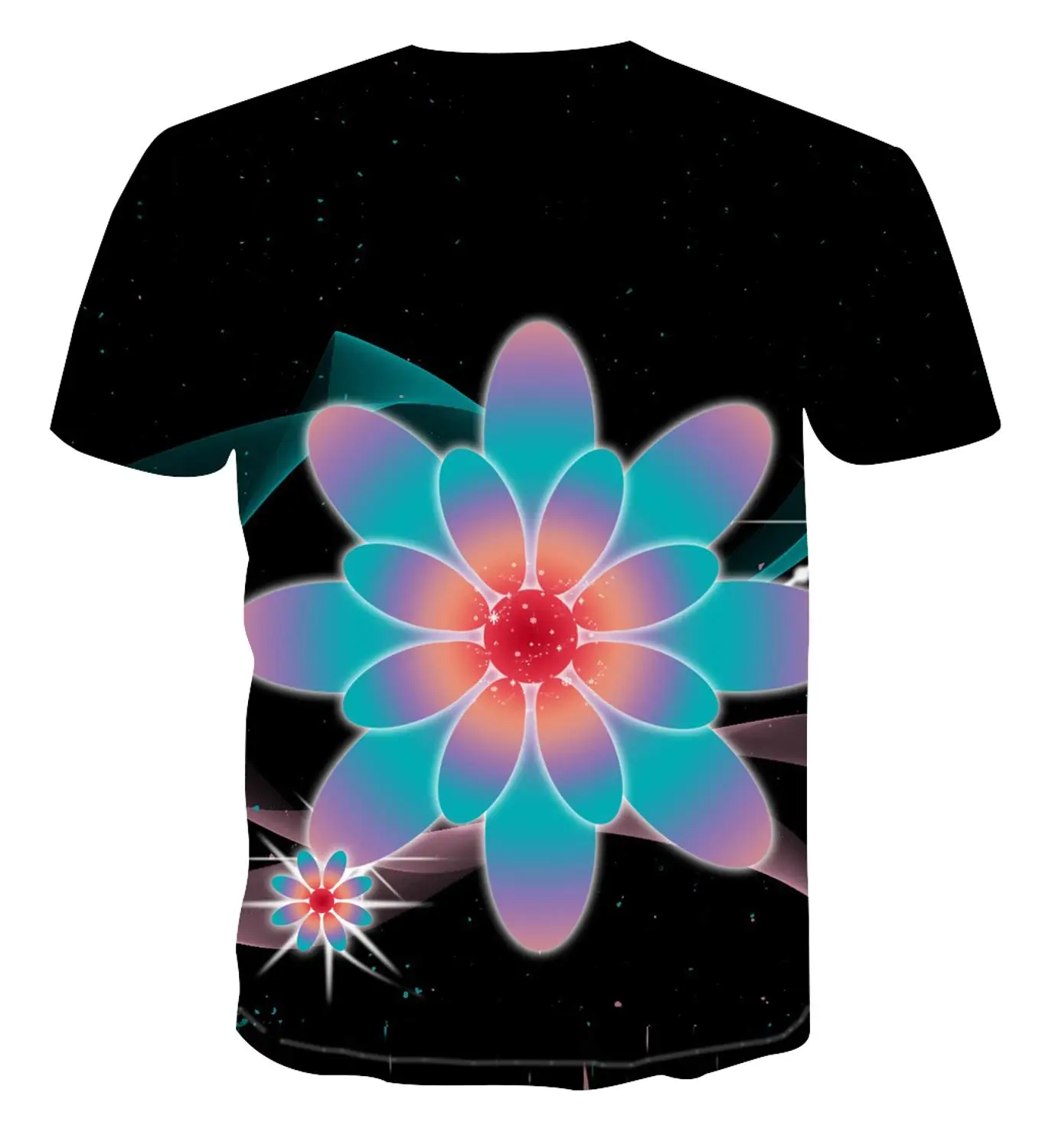 Новинка 2020! Цветная 3D Футболка с принтом Повседневная летняя стильная модная