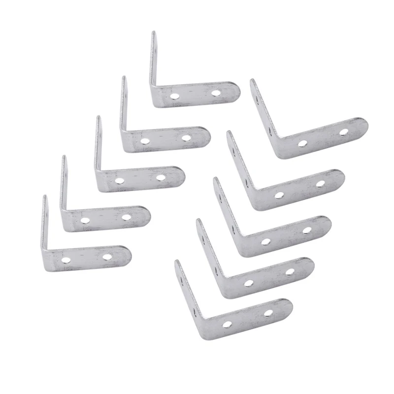 

10 x Нержавеющая сталь полка Поддержка угловая скобка угловых кронштейнов 50x50mm