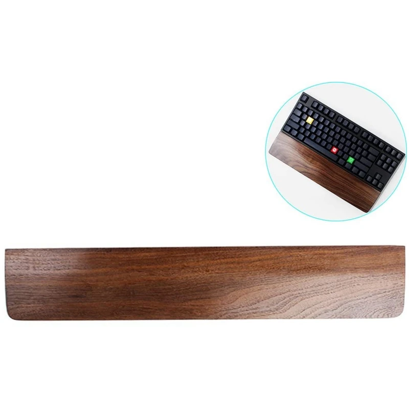 Creative Mechanical Keyboard Holder Solid Wooden Hand Pad Wrist Palm Rest For104-Key | Компьютеры и офис
