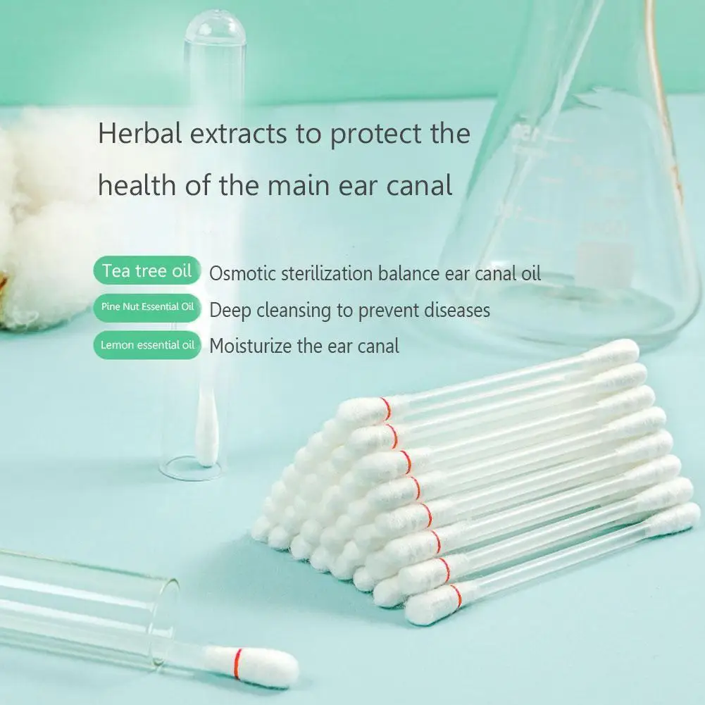 40 шт./коркор. нетканое средство для чистки зубов/глаз | Дом и сад