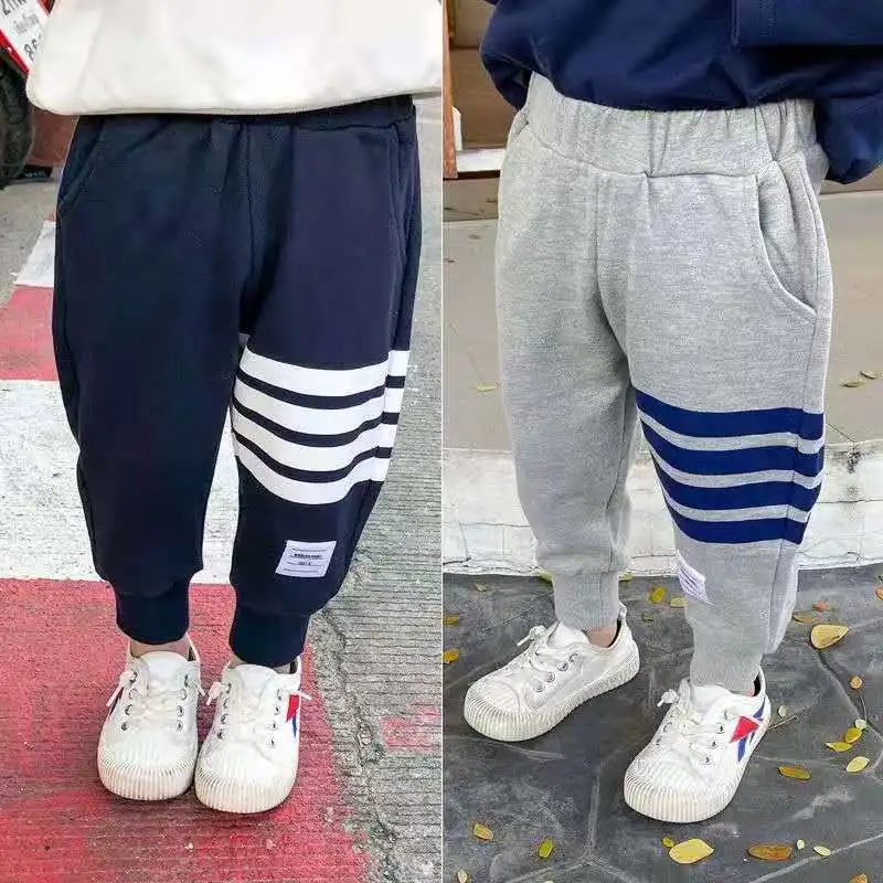 

Одежда для маленьких мальчиков детские штаны, хлопковые детские спортивные штаны; Детские спортивные брюки свободного покроя для мальчико...