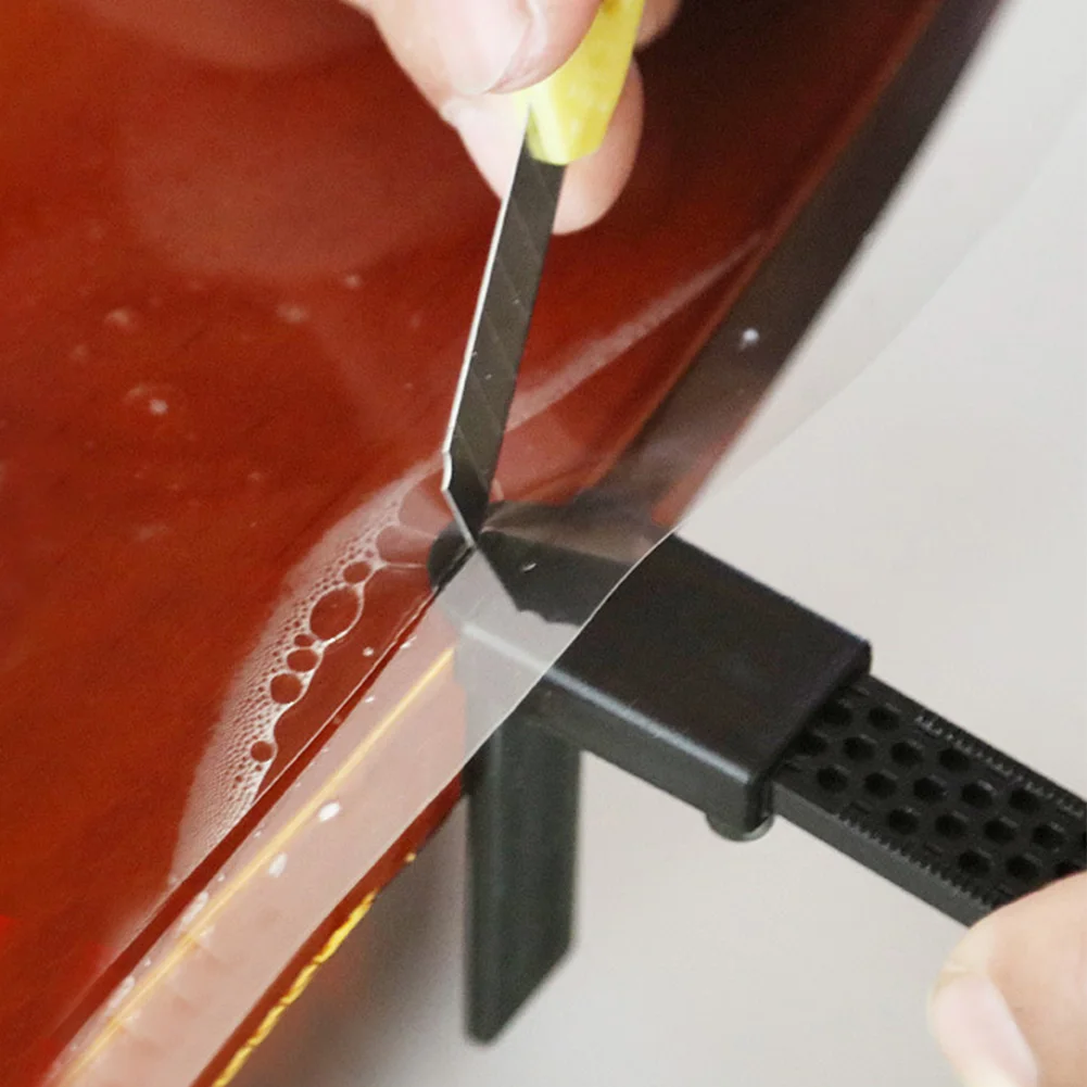 

2pcs Assist Sticker Edge Locator Cabinet ABS Black Furniture Film Trimmer Universal Guide Portable Hand Tool Home DIY