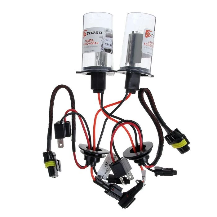 Set of xenon lamps TORSO H4S-L DC 12 V 5000 K 2 pcs 1059428 Car Headlight Bulbs Xenon Lights Automobiles Parts Accessories Bulbs(Xenon) |