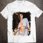 Новинка, женская футболка с принтом питьевой силы (выросла), топ Mia Khalifa, женские футболки, модные летние футболки в стиле Харадзюку с круглым вырезом