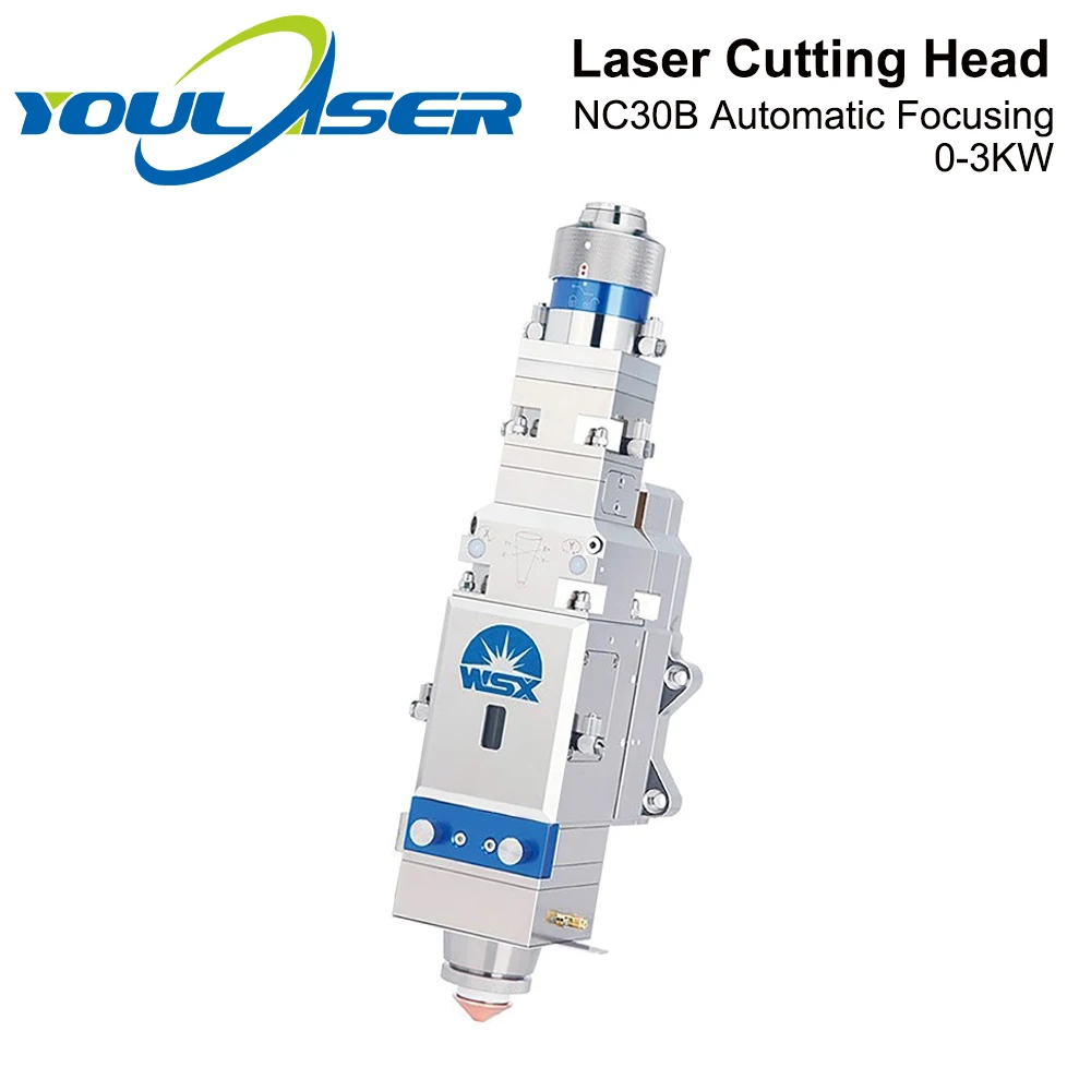 YOULASER WSX 0 3 кВт NC30B волоконная Лазерная режущая головка автоматическая фокусировка