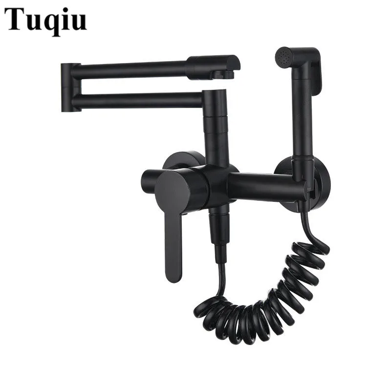 Смесители для кухонной раковины смеситель из твердой латуни горячей и холодной