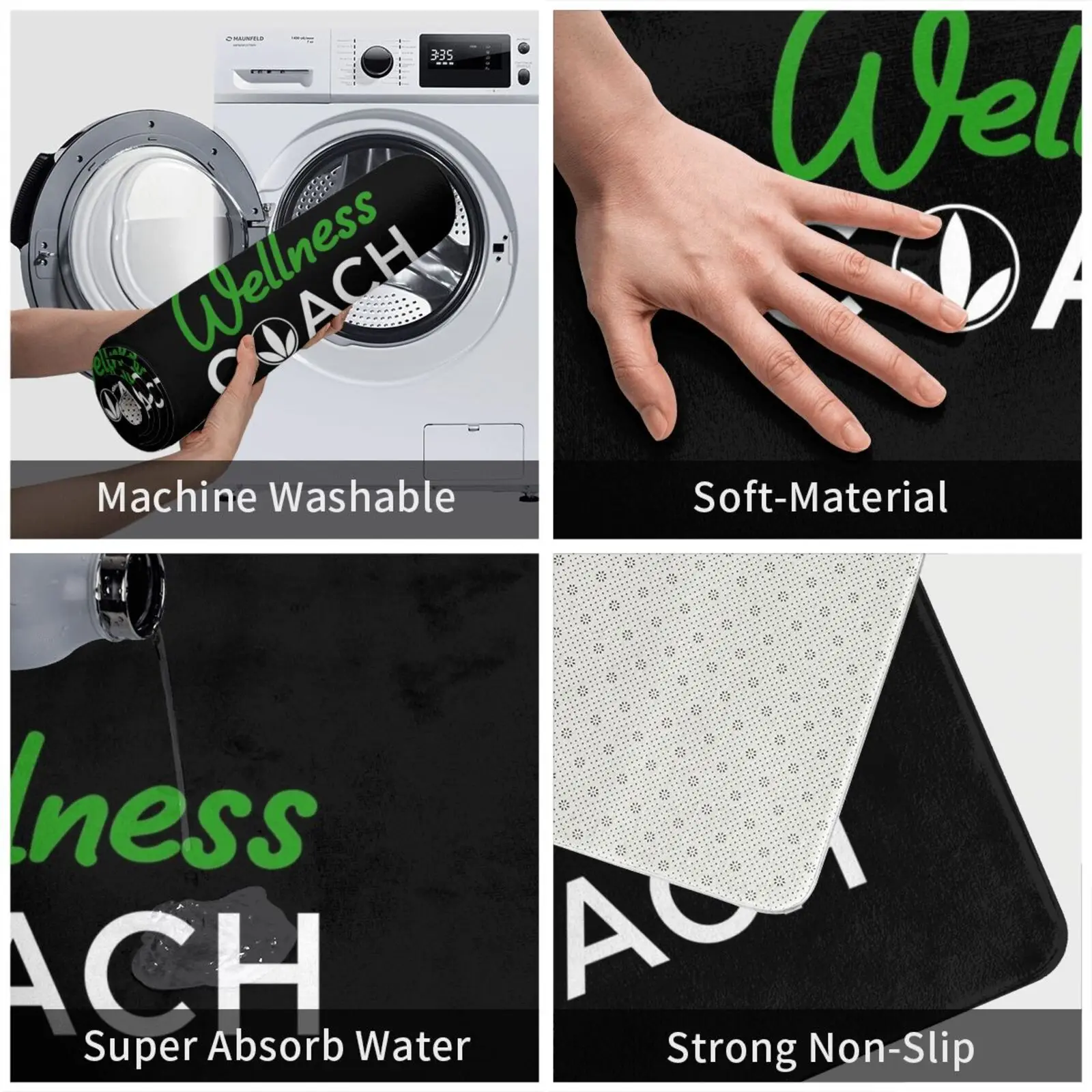 Оздоровительный коврик для входной двери Коврик ванны I Burn Iburn Gidle G простое Sujin Minnie