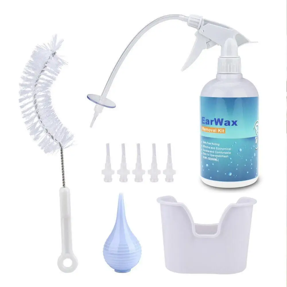 

Ear Wax Cleaner Washer Water Syringe Kit Earwax Removal Lavage System Irrigation Y2I1