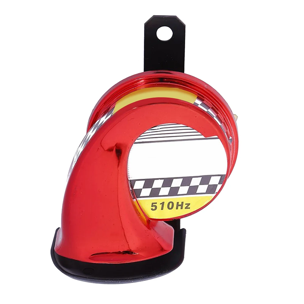 Universal 12v Dc Waterproof Snail Air Motorcycle Horn Siren Loud 110db For Truck Motorbike Red Yellow Blue 2019 Se25 | Автомобили и