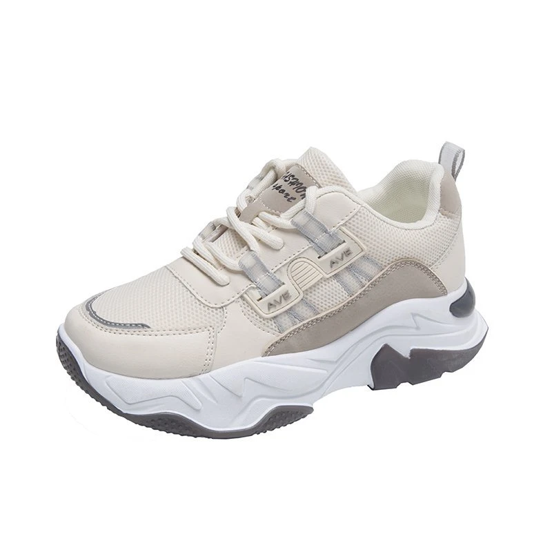 

Chunky Sneakers For Women 2020 Autumn Platform Fashion Running Trainers Female Mesh Old Dad Shoes Woman Casual Shoes Breathable