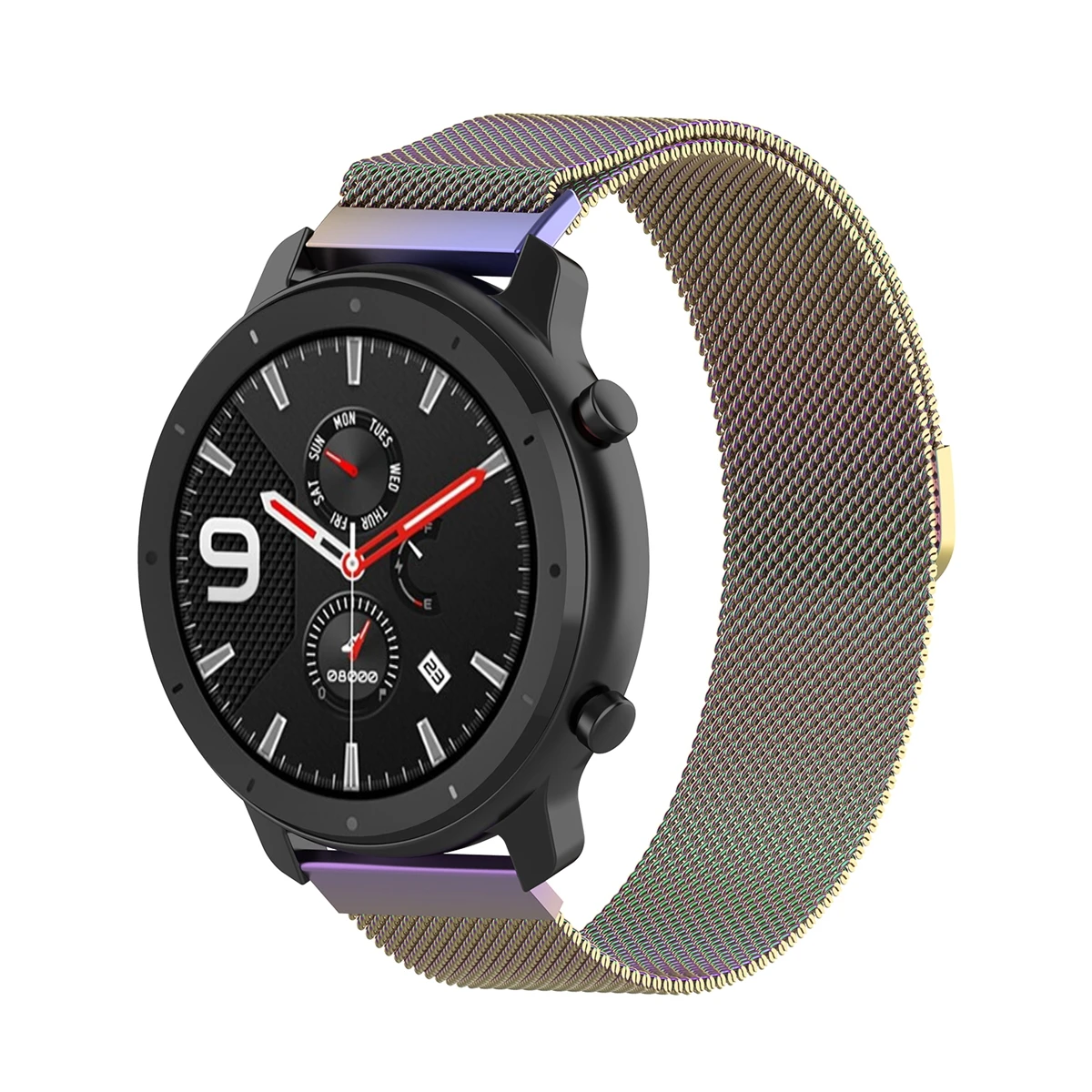 Для Amazfit GTR 42 мм металлический ремешок Магнитный из нержавеющей стали высококачественный сменный Браслет для Amazfit GTR ремешок 42 мм