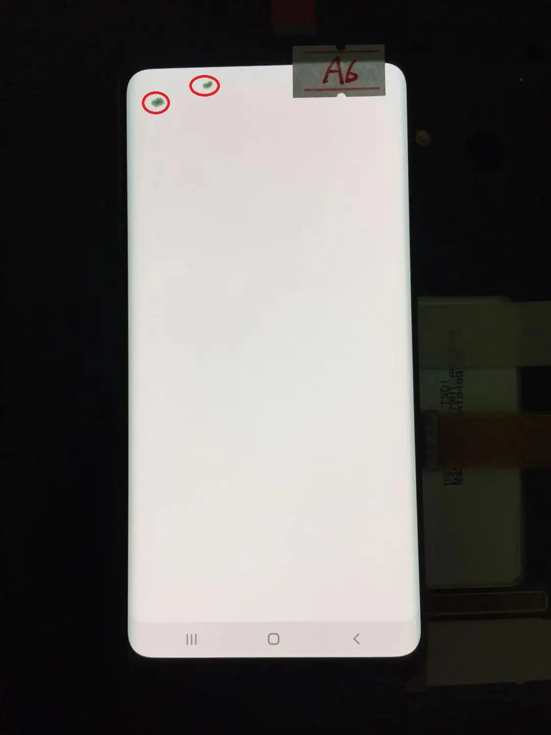 NO.A6 AMOLED дисплей для SAMSUNG Galaxy S9 ЖК G960 G960F дисплей сенсорный экран Запасные части - Цвет: NO.A6