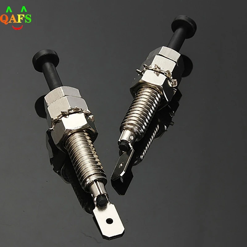 

2pcs Hood Door Pin Switch Adjustable Alarm Light Hood Screw Universal Car Alarm Security Adjustable Auto Truck