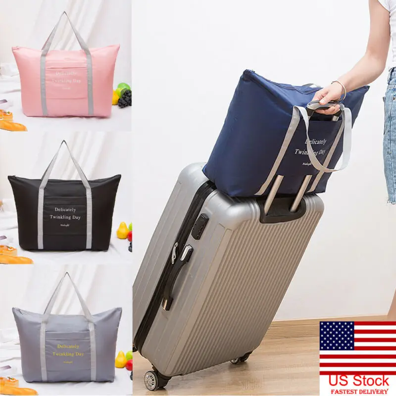 

Portable Folding Travel Storage Bag Waterproof Large Capacity Luggage Packing