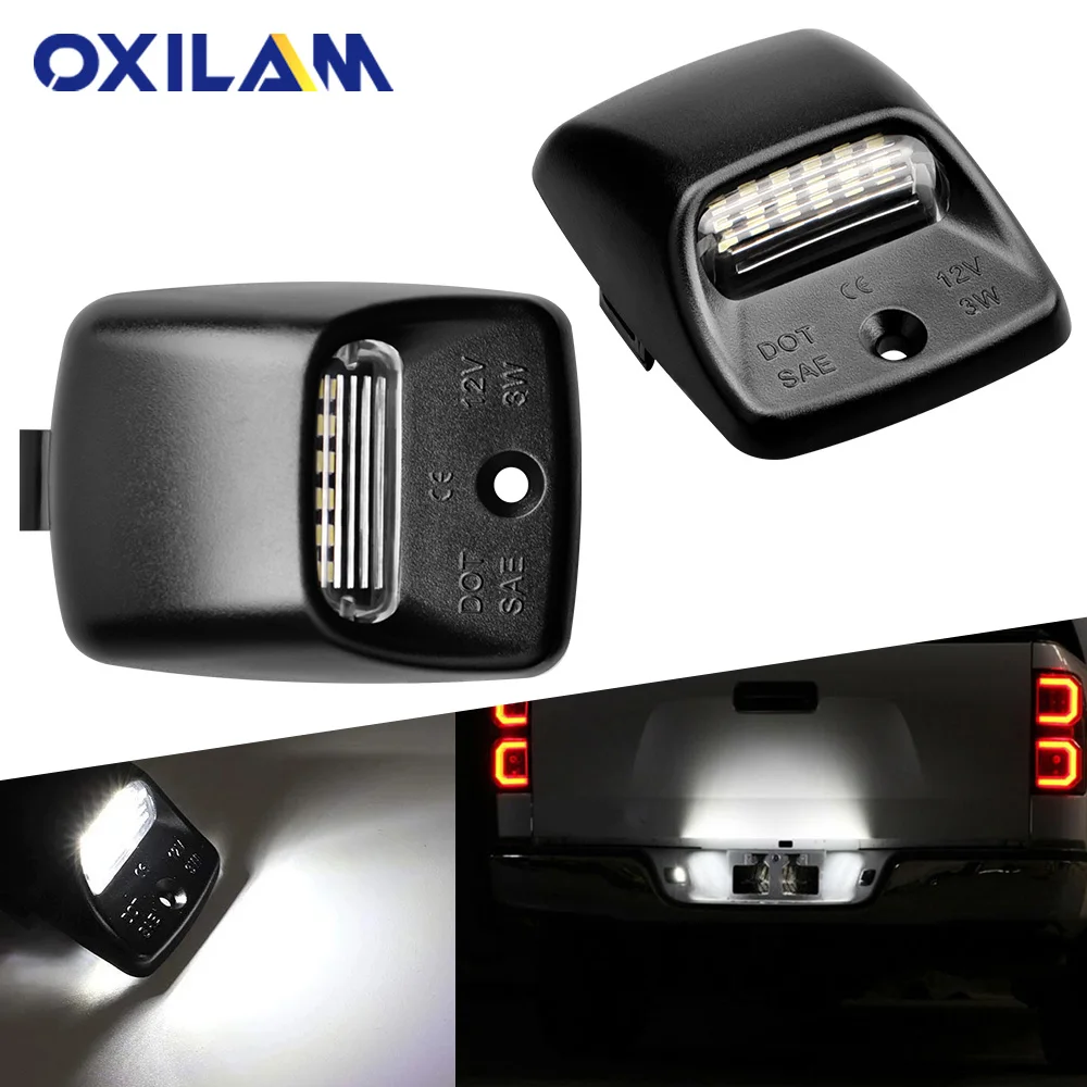 

OXILAM No Error Canbus LED Car Number License Plate Light for Toyota Tacoma 2015 2014 2013 2012-2004 Tundra 2013 - 2000
