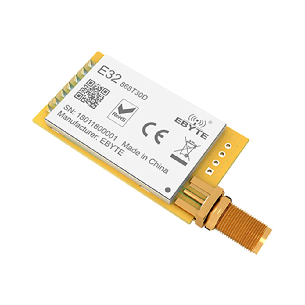 Радиочастотный модуль LoRa SX1276 1 шт. 868 МГц дальний радиус действия Вт iot