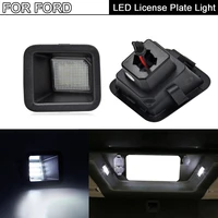 2pcs error free white led license plate light number plate lamp for ford f250 f350 f450 f550 super duty 2017 2018
